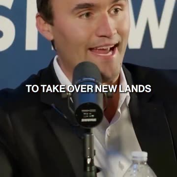 Charlie Kirk ☪️. Islam is a religion of conquest