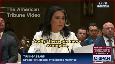 WATCH: Tulsi Gabbard Exposes Deep State Attempt to Take Down Trump