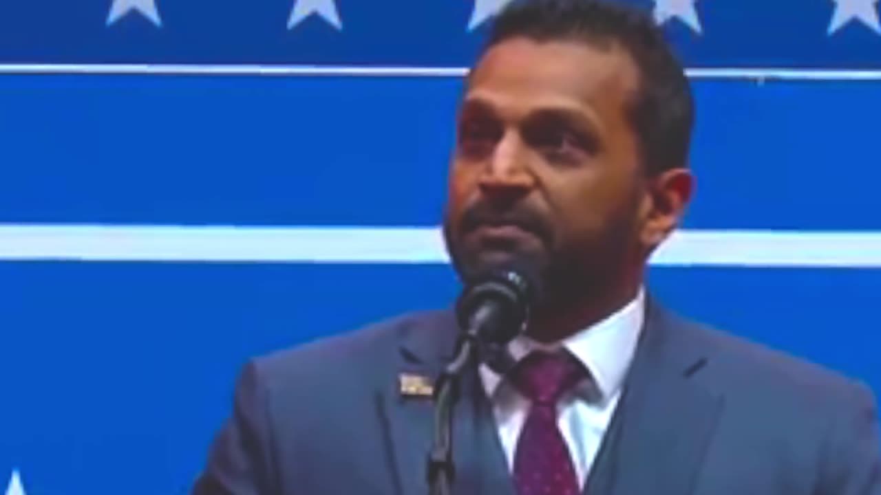 Kash Patel says Trump will help promote the American dream again 🇺🇸