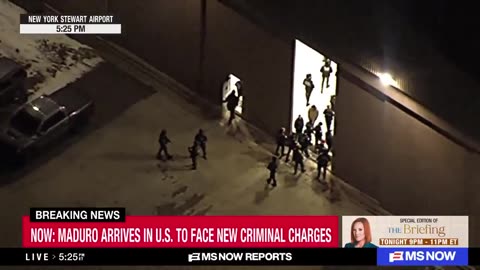 🟢 WATCH: MASSIVE "Perp Walk" For Maduro Upon Arriving In NYC!