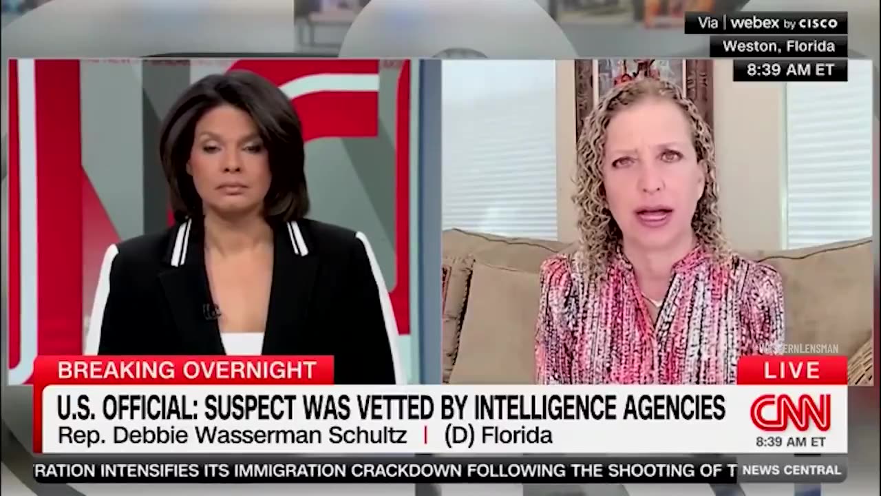 Debbie Wasserman Schultz blames Trump for shooting of National Guardsmen