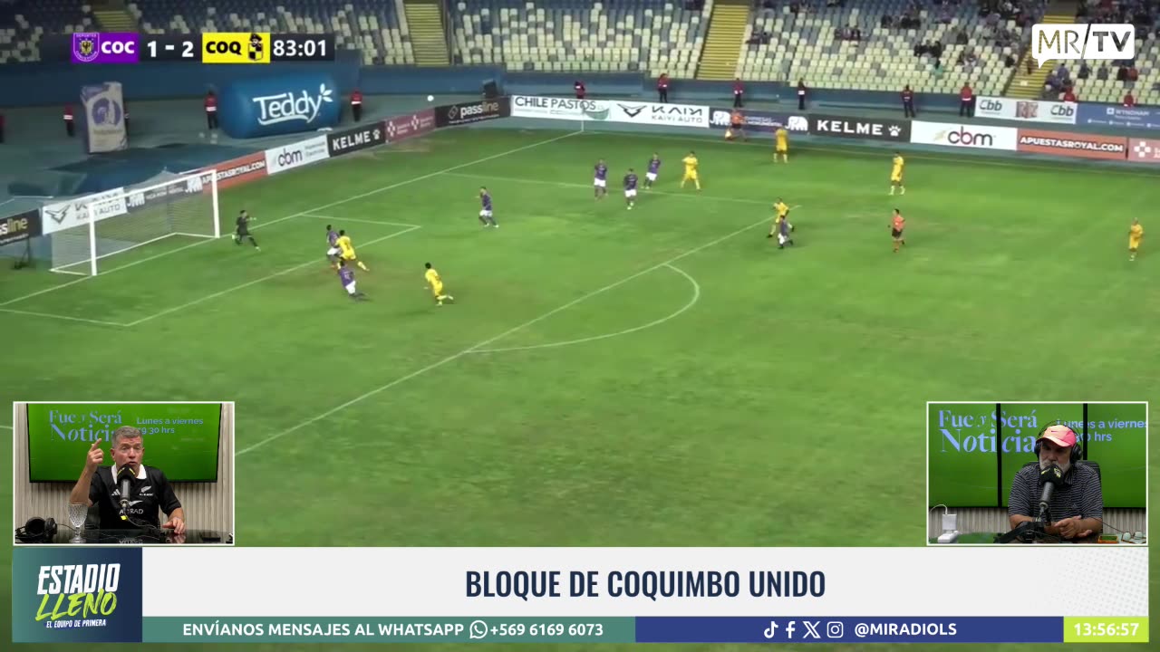 ESTADIO LLENO 15/01/2026