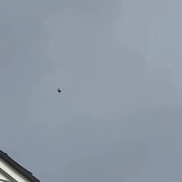 An amazing sphere-shaped UAP was captured on December 25, 2024 in Rancho Highlands, Colorado.