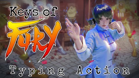 Keys Of Fury - Hardcore 2D Typing Action - Release Trailer