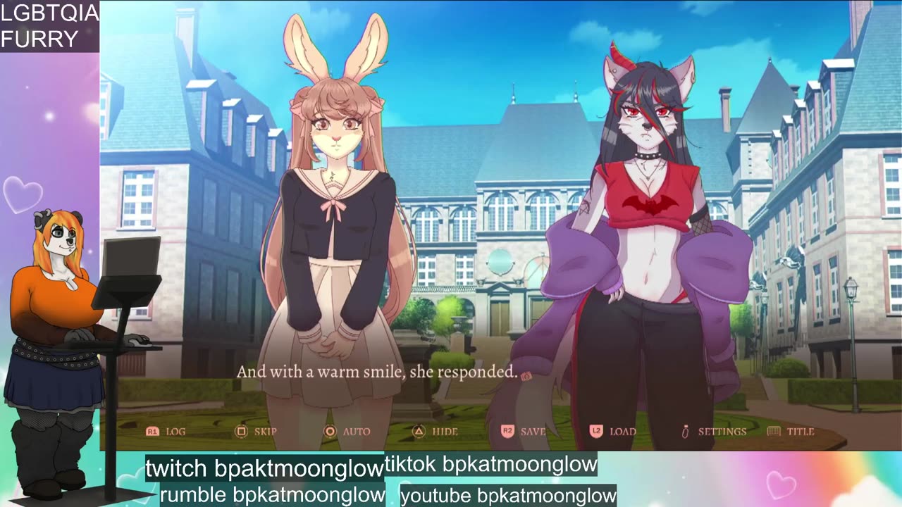 lets play magic exposure yuri visual novel