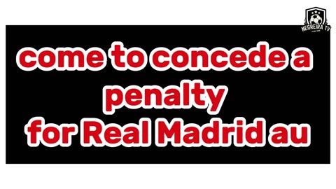 LETRAS PENALTI REAL MADRID INGLES