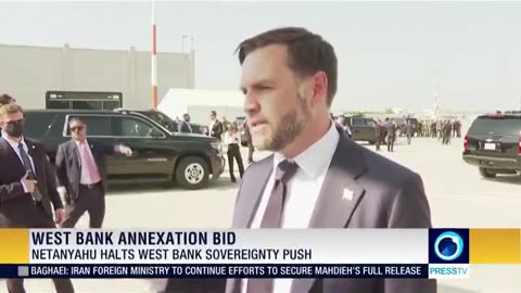 Benjamin Netanyahu announced the suspension of the Knesset's West Bank annexation plan