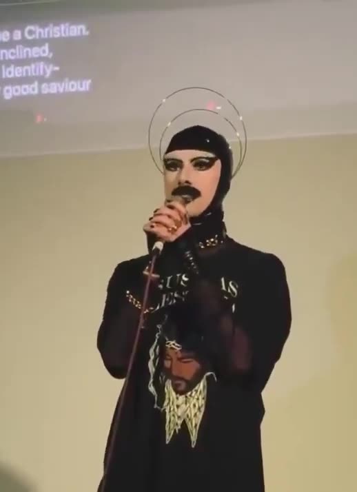 Pro Palestinian activist