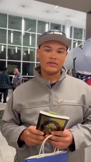 Islamic Outreach Booth at Wylie East High School Distributes Qurans, Hijabs, Sharia Materials