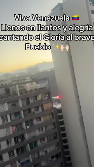 Everyone saw the viral video of Venezuelans waking up and cheering after finding out Donald ...