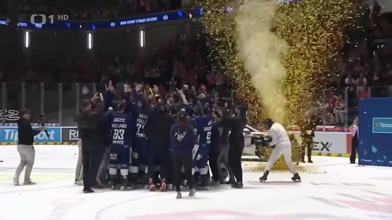 Finálová série extraligy 2025 - Kometa Brno vs Dynamo Pardubice