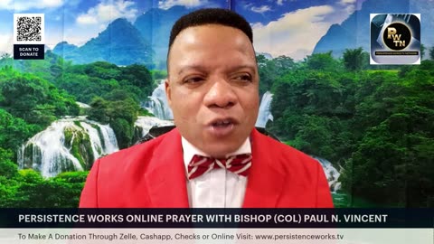 WATCH: PERSISTENCE WORKS ONLINE PRAYER