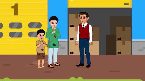 बिन मां के 2 भाई 2 बहन | Emotional Family Story | Hindi Cartoon Story | Moral Kahani
