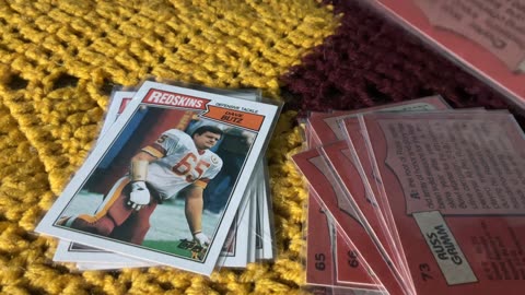 1987 nfl topps Washington Redskins team set , #httr #redskins #nfl ,