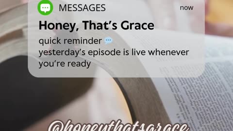 receive them #honeythatsgrace #faithandfeelings #graceinthemess #jesusmeetsushere