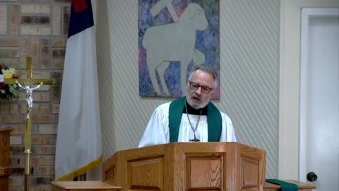 Sermon for 17th Sunday after Pentecost, 10/05/25, VIC Lutheran Church, Newark, TX