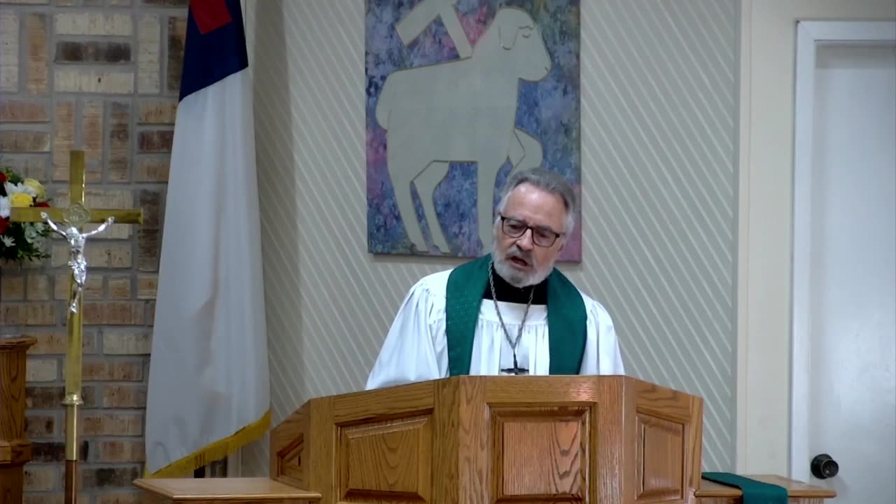 Sermon for 17th Sunday after Pentecost, 10/05/25, VIC Lutheran Church, Newark, TX