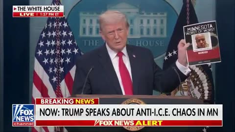 Trump Surprises Fake News With Stack of Minnesota Thug Mugshot Receipts