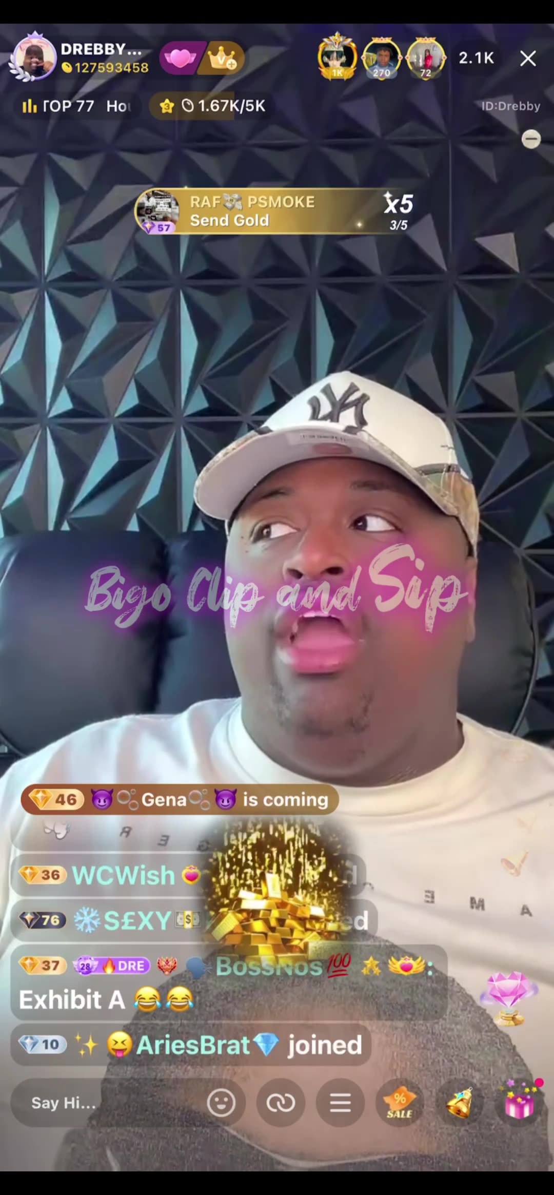 DreBaby still on TomiKay then speaks on the tomcats 10/6/25 #bigoclipandsip