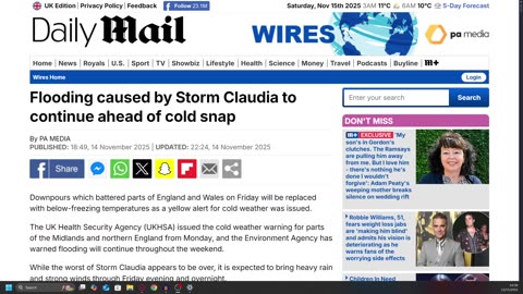 Weather Rant - Follow Up