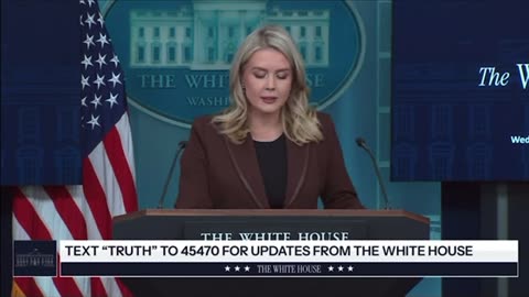 WH Press Sec tears into Democrats over shutdown, says Trump will sign bill after house vote