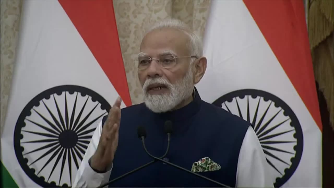 BREAKING- PM Narendra Modis Full Press Conference with UK PM Keir Starmer in New Delhi - AC1Z