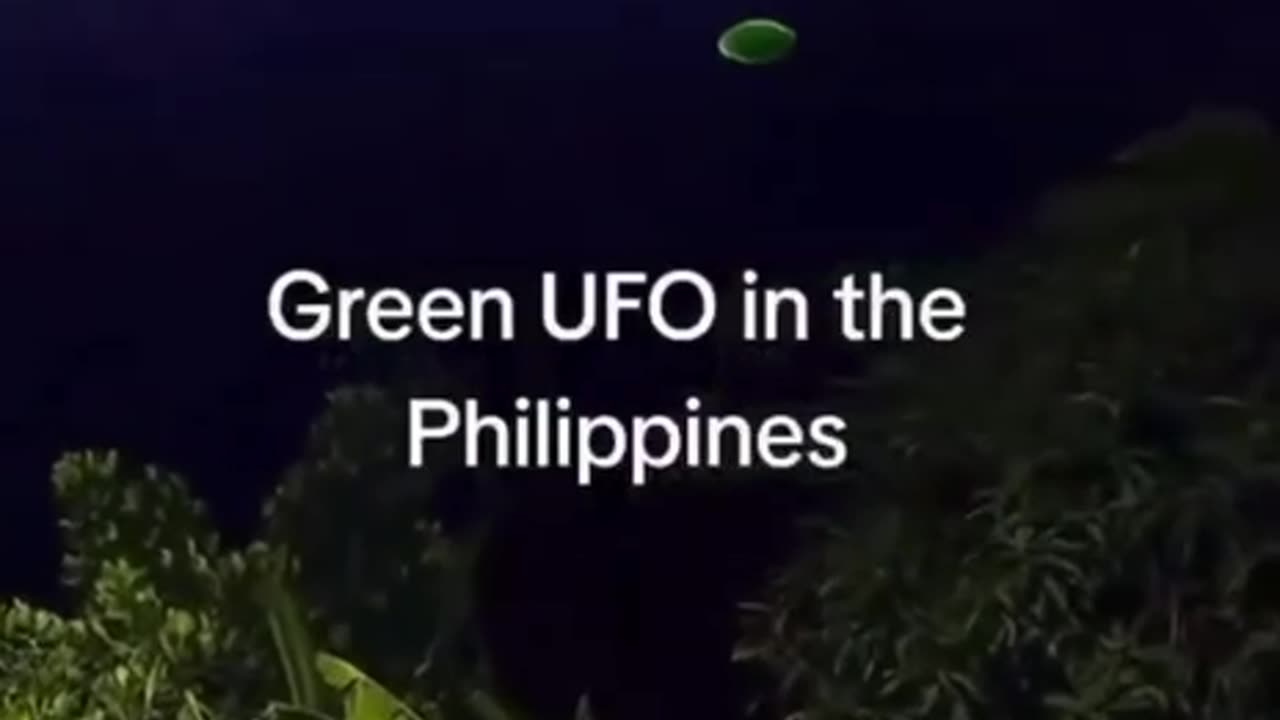 Philippinen UFO?