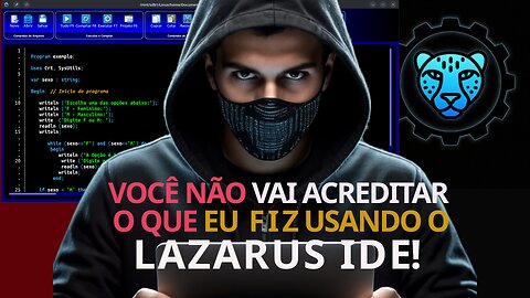 VOCÊ não vai ACREDITAR NO QUE eu fiz usando o LAZARUS IDE!