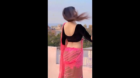 cute indian girls have fun on top roof