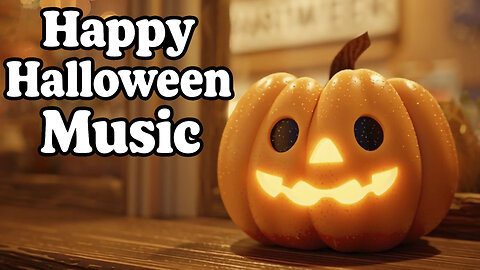 Happy Halloween Music 🎃 Cozy Pumpkins, Warm Lights & Autumn Magic