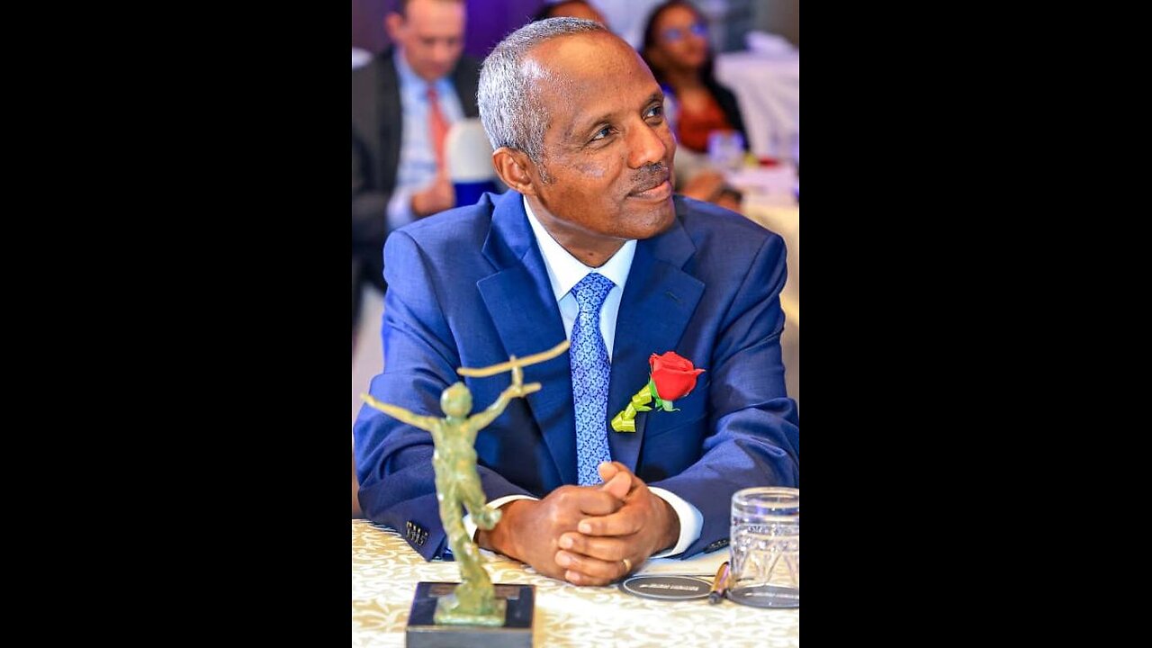 Ethiopian Airlines CEO Mr. Mesfin Tasew was honored with a knowledge award