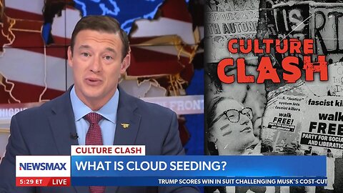 Carl Higbie: They're using toxic chemicals in cloudseeding ☠️