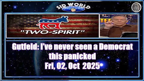 Gutfeld I’ve never seen a Democrat this panicked