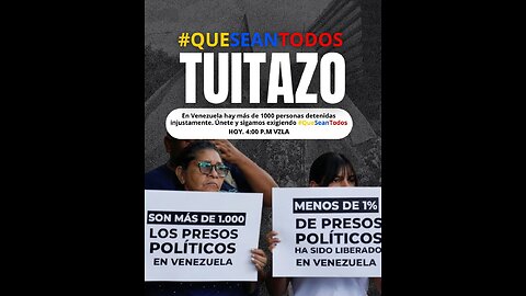 ENGAÑO LA LIBERACION DE PRESOS POLITICOS