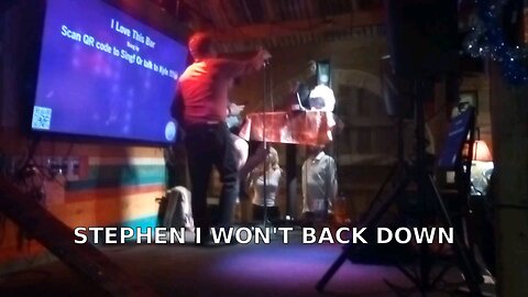 Stephen I Won't Back Down