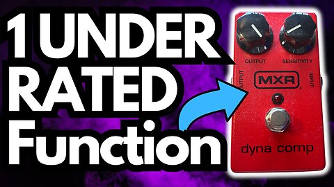 The Only Way I Use the MXR Dyna-Comp...