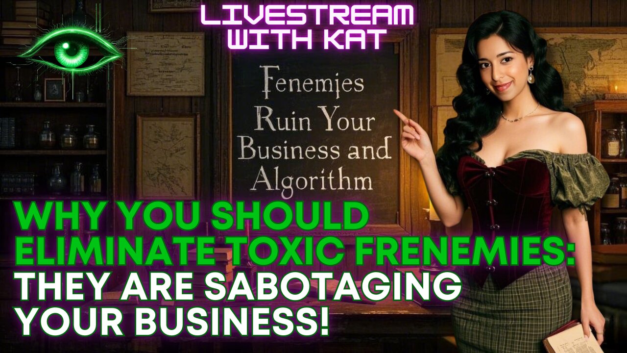 Eliminate Toxic Frenemies: How They're Sabotaging Your Business! Kat Khatibi LIVESTREAM