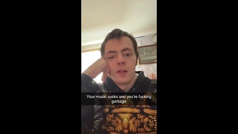 Your fucking music sucks. Lmfao