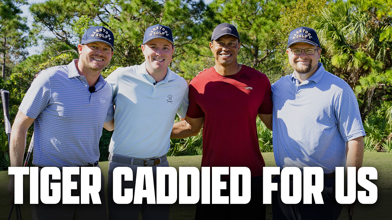 Our SECOND Video With Tiger Woods is Surreal