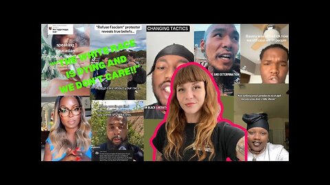 BLACK PEOPLE say "EVERYTHING is the WHITES MANS FAULT"