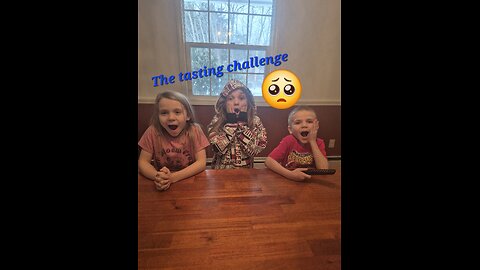 TASTING CHALLENGE with the kids.. #tastingchallenge #family #funny #games