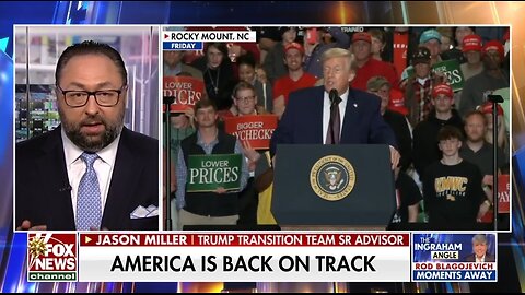Jason Miller: Trump Has Delivered For ALL Americans