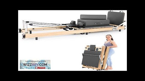 Pilates Reformer Machine Oak Wood Studio Pilates Reformer Foldable Bed Pilates Fitness Review