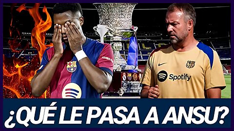 🤯 ANSU FATI Y SU INESPERADA REACCIÓN EN LA SUPERCOPA!