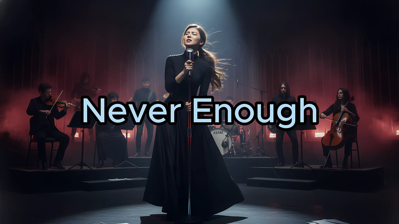 Never Enough - Rock Orchestral Arrangement (Lyric Video)