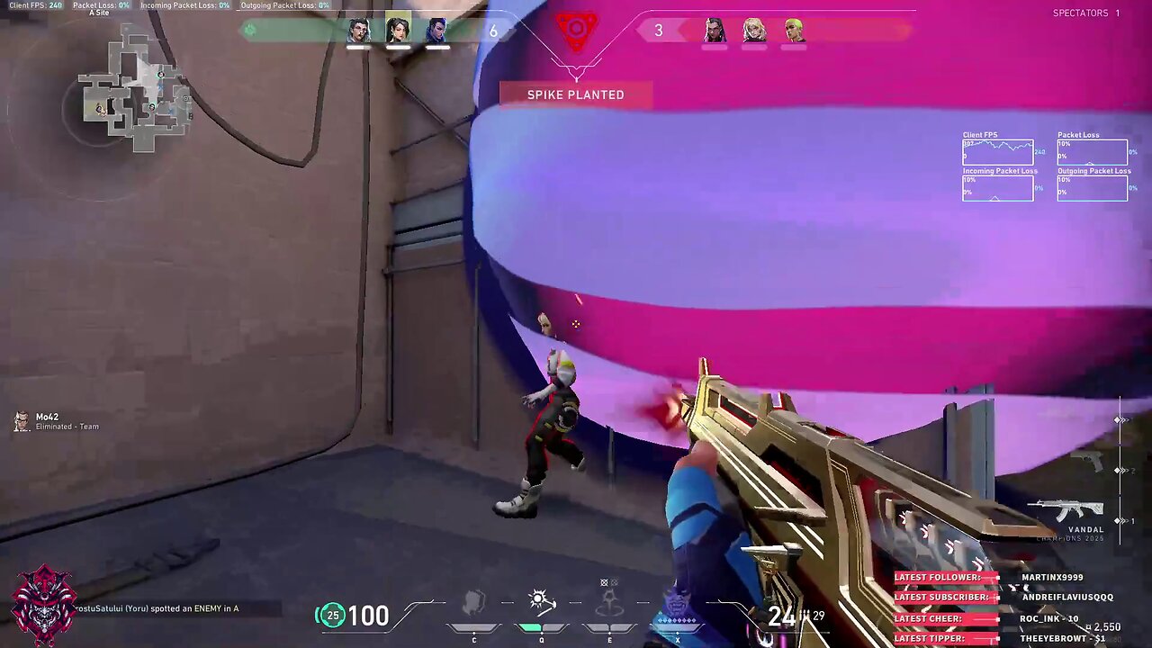When you're a plastic Yoru but still win the round in Valorant