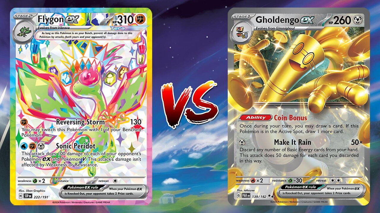 Pokemon TCG Live Flygon EX Mimikyu VS Gholdengo EX Gallade!!