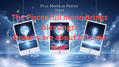 Pisces Supermoon Tarot | Release 5 Emotional Patterns + Manifest Dreams #PiscesFullMoon