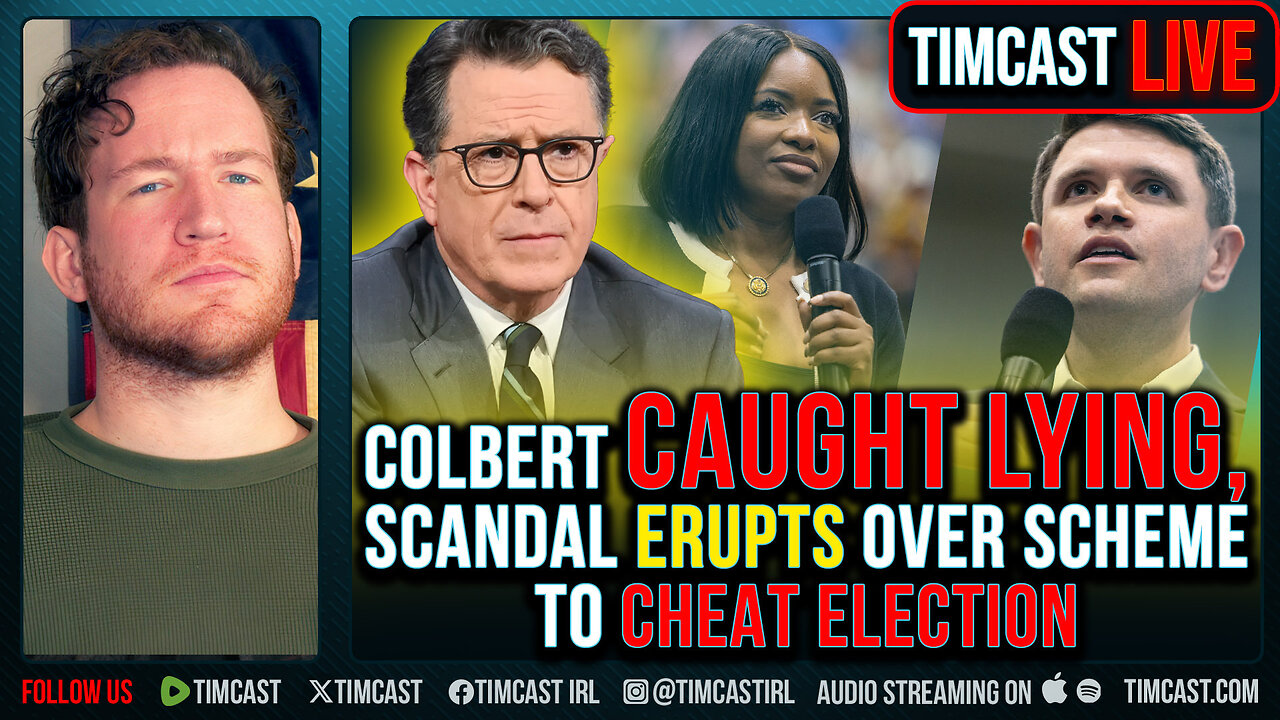 Colbert CAUGHT LYING, Scandal ERUPTS Over Scheme To Cheat Election