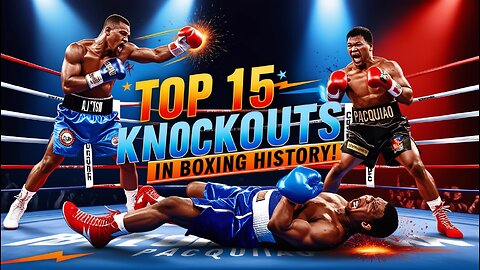 Discover the TOP 15 Knockouts in Boxing History!